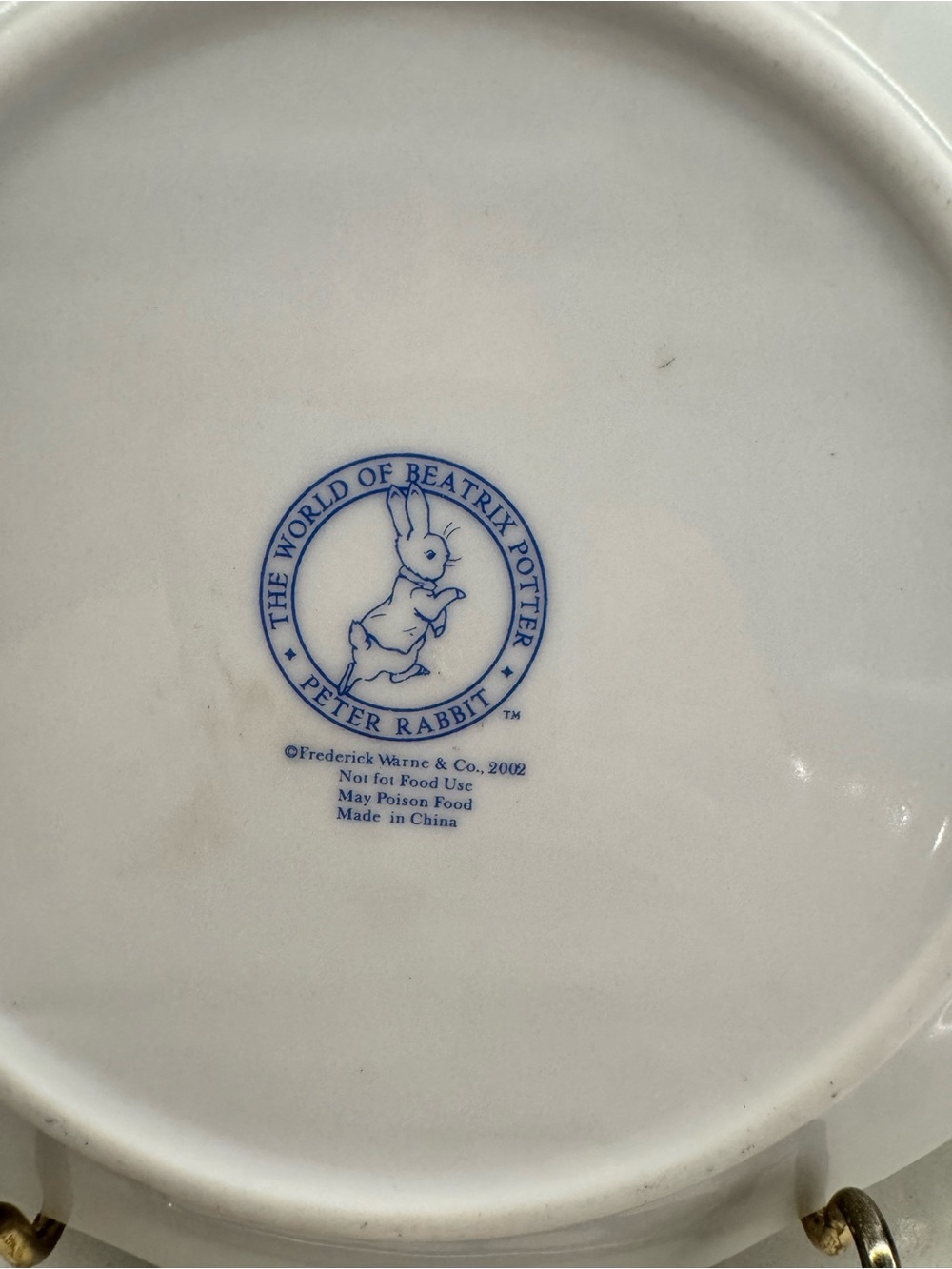 Peter Rabbit & Benjamin Bunny Miniature Tea Set - Picture 9 of 9